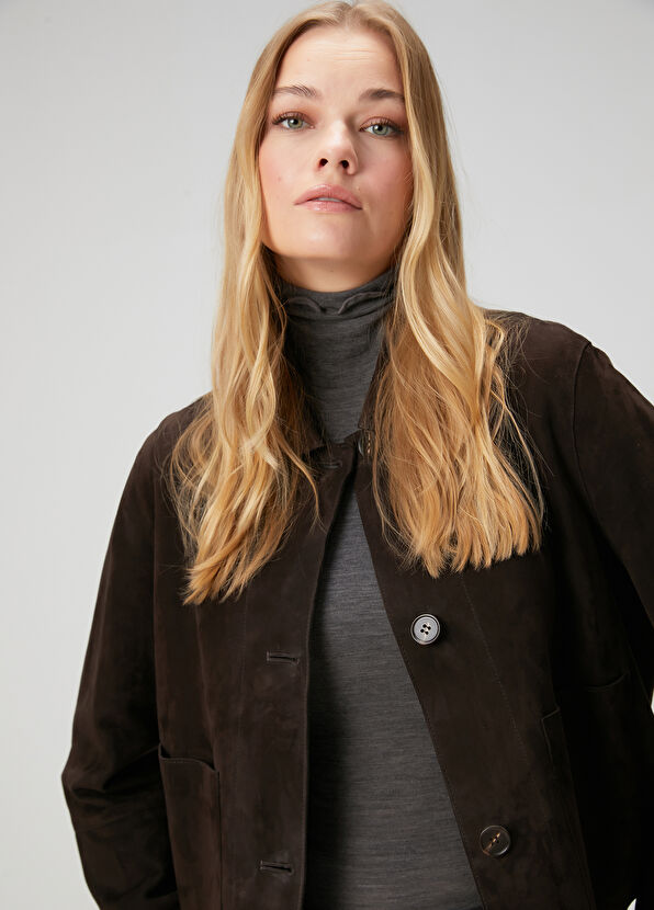 Beymen Club Kahverengi Süet Ceket - 2