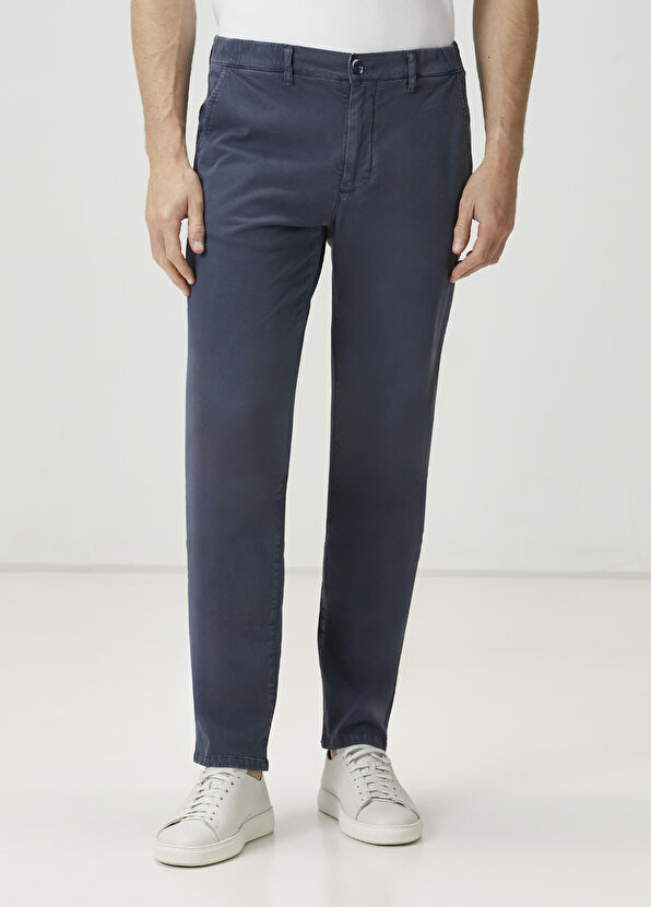 Beymen Club Navy Blue Organic Cotton Sports Pants - 2