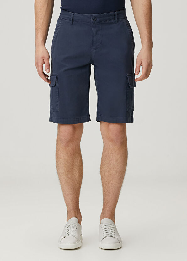 Beymen Club Indigo Kargo Şort - 2