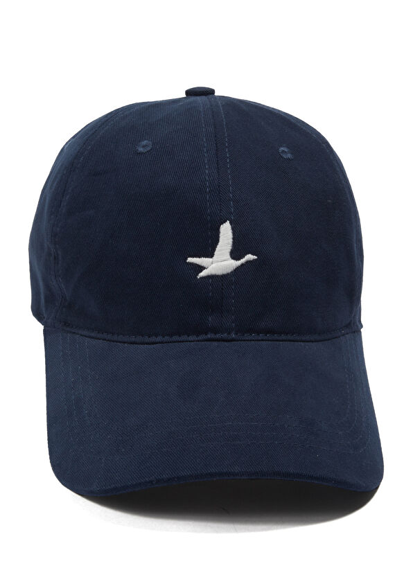 Beymen Club Navy Blue Logo Embroidered Men's Hat - 2