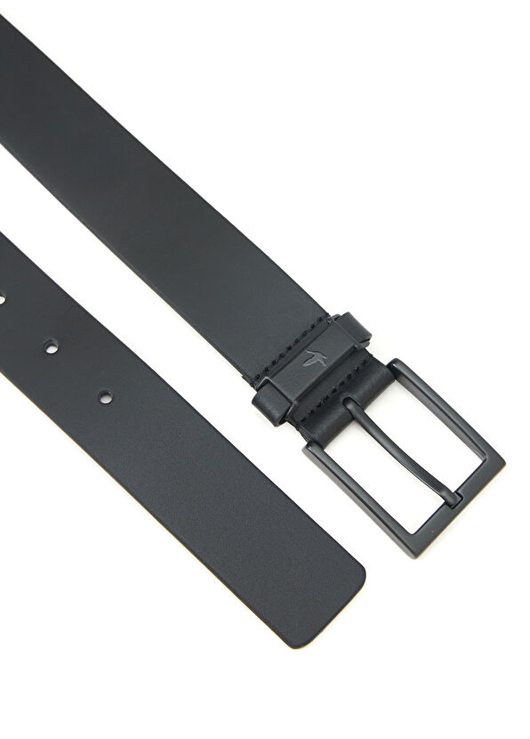 Beymen Club Siyah Erkek Deri Kemer - 2