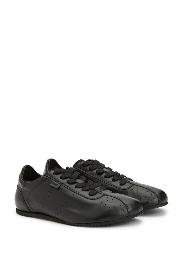 Ami Paris Black Men's Leather Sneakers - 2