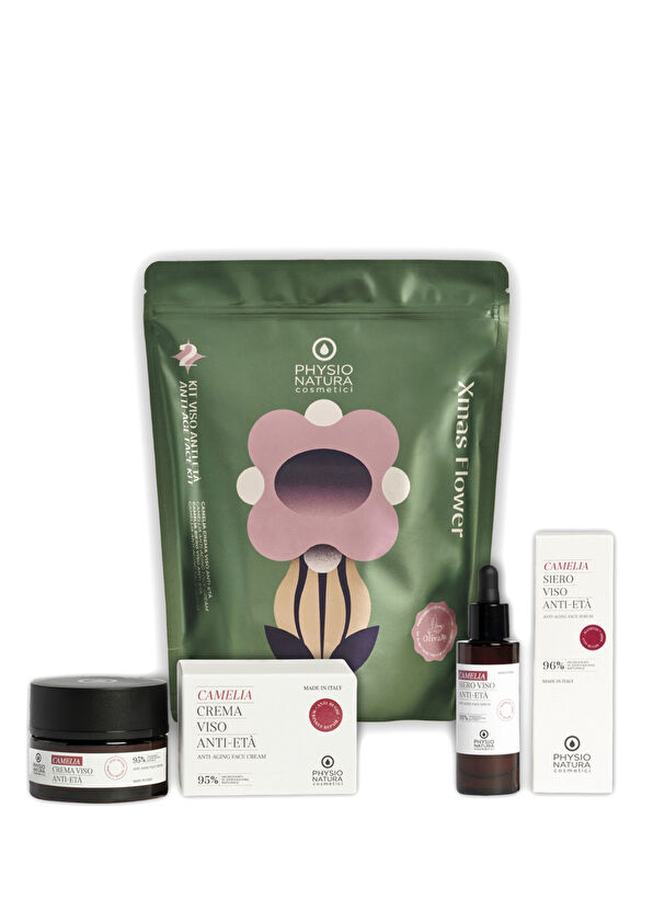 Physio Natura Camellia Anti-Aging Face Cream 50 ml + Skin Serum 30 ml Skin Care Set of 2 - 1