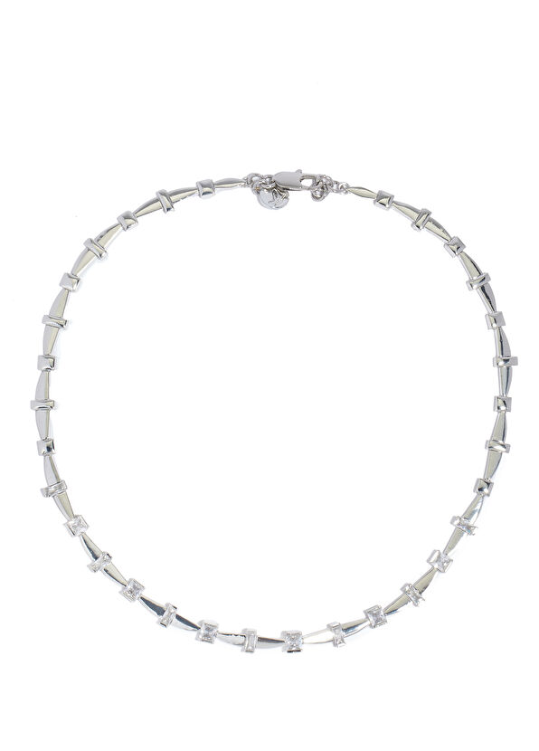 Beymen Club Silver Taşlı Kadın Kolye - 2