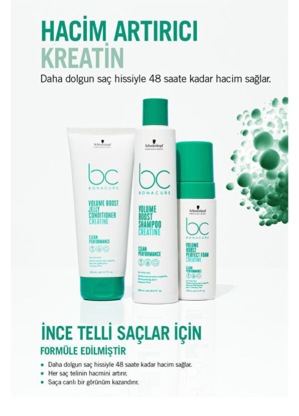 Bonacure İnce Telli Saçlar İçin Dolgunluk Ve Hacim Veren Şampuan 250 ml - 2
