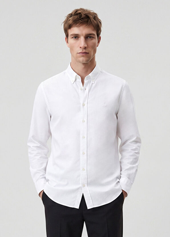 Beymen Club Comfort Fit White Shirt - 4