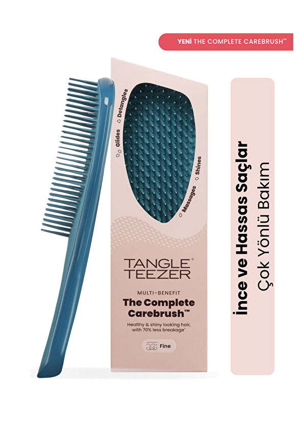 Tangle Teezer Complete Carebrush Mavi İnce Telli ve Hassas Saçlar için Saç Fırçası Tarak - 2
