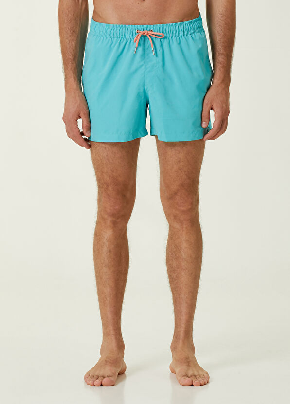 Beymen Club Mint Green Belted Swimsuit - 2