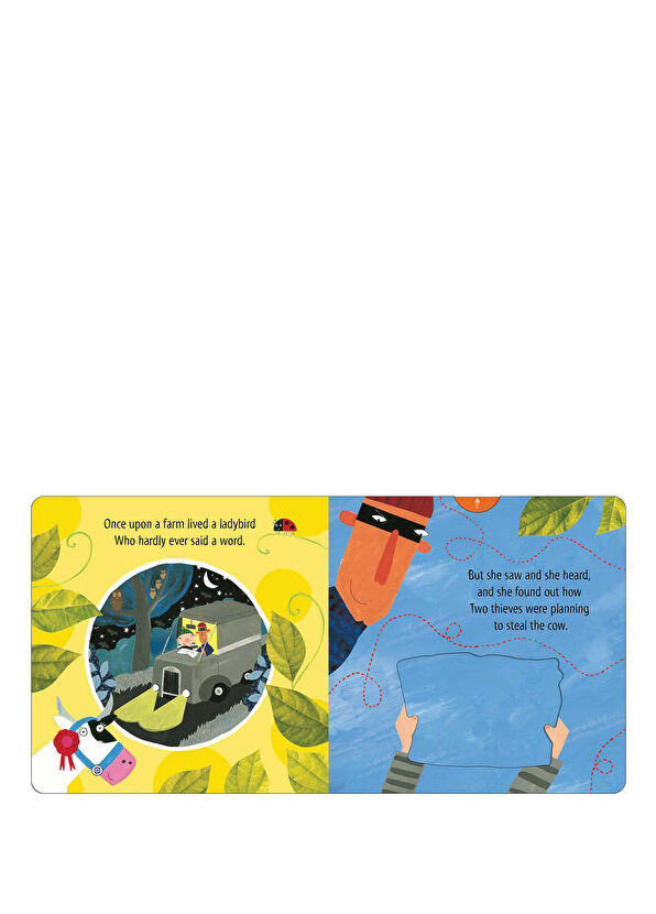 Pan Macmillan What The Ladybird Heard A Push Pull and Slide Book - 1