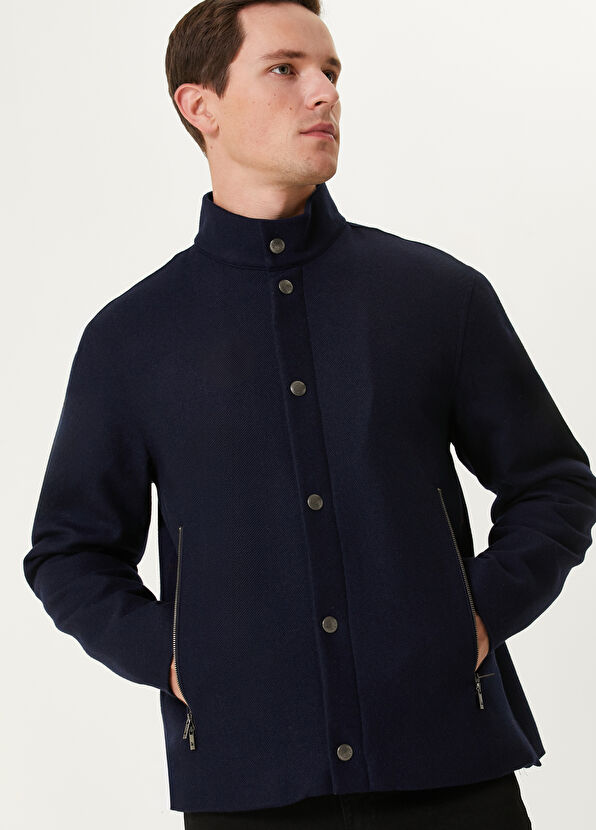 Beymen Club Lacivert Yün Ceket - 2