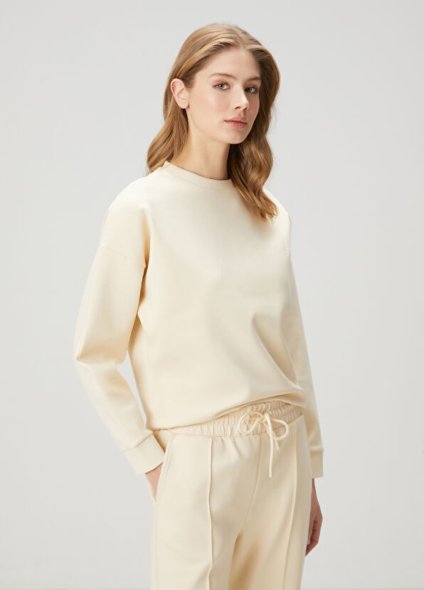 Beymen Club Ekru Sweatshirt - 1