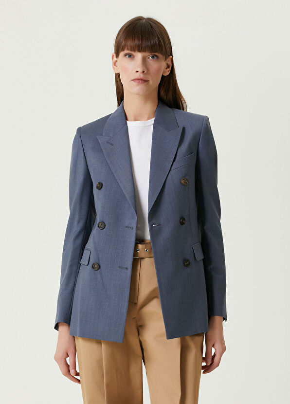 Golden Goose Koyu Gri Yün Blazer - 1