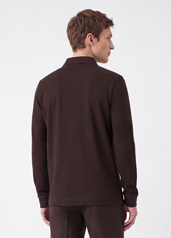 Beymen Club Comfort Fit Polo Crepe Single Jersey Sweatshirt - 4
