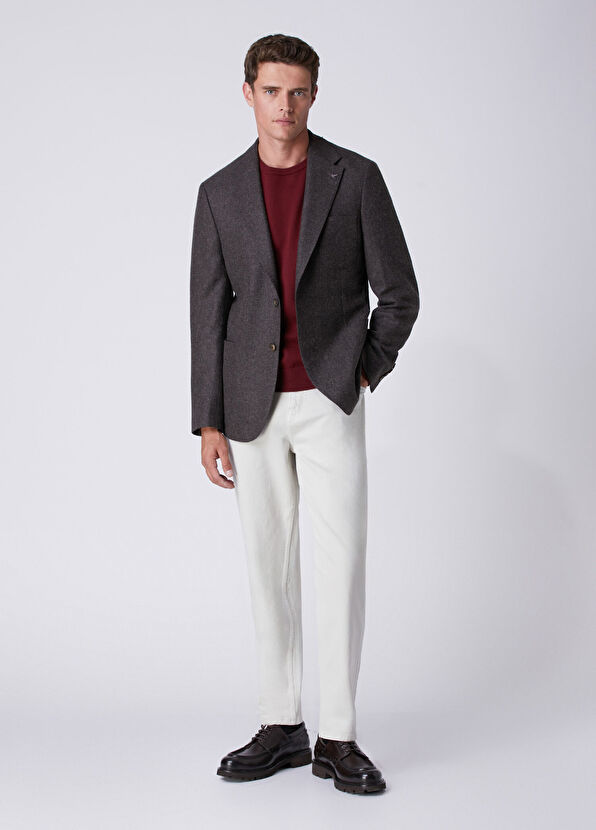 Beymen Club Brown Wool Cachet Jacket - 2