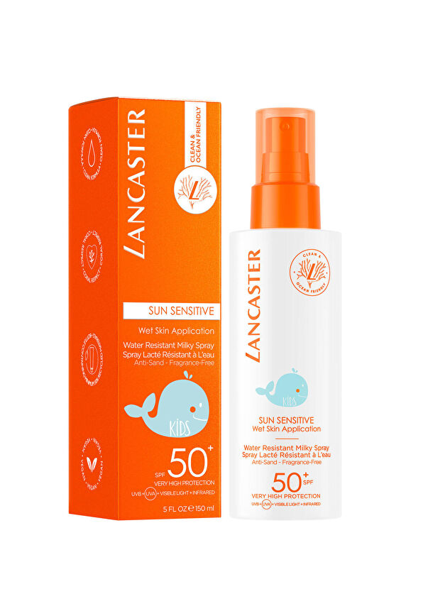 Lancaster Sun Sensitive Kids Milky Spray SPF50+ 150 ml - 2