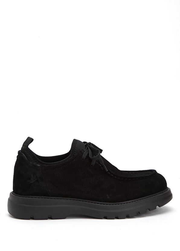 Beymen Club Black Men's Suede Shoes - 1
