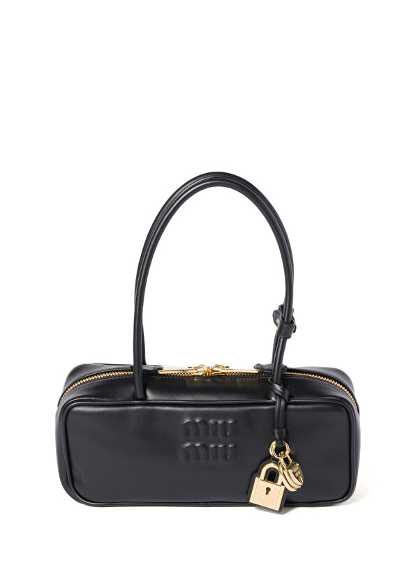 Miu Miu Beau Siyah Deri Kadın El Çantası - 1