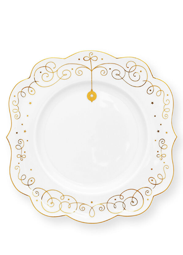 Pip Studio Royal Gold Porselen Yemek Tabağı - 1