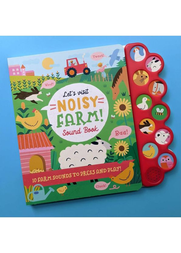 North Parade Publishing - Farm 10 Button Sound Book Yabancı Dil Sesli ...