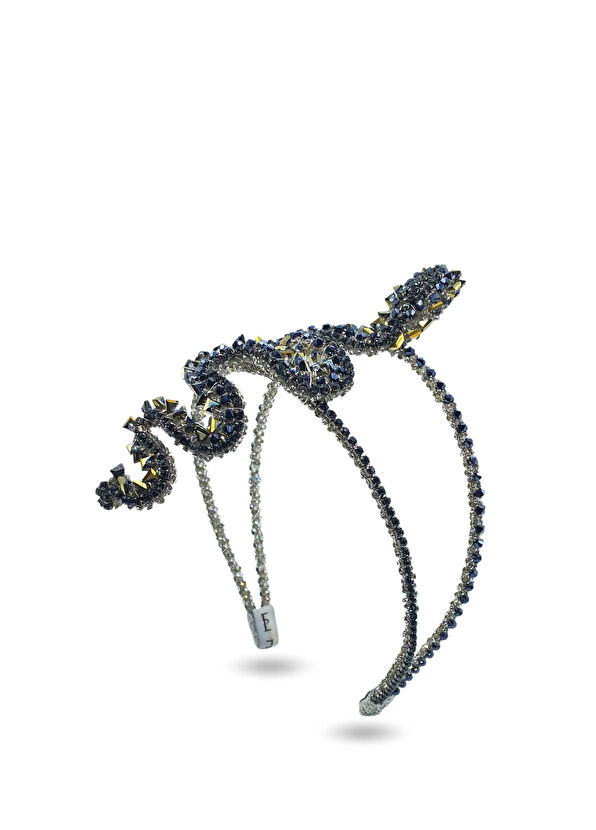 Eli Peacock Medusa Twin Black Women's Hair Band - 2