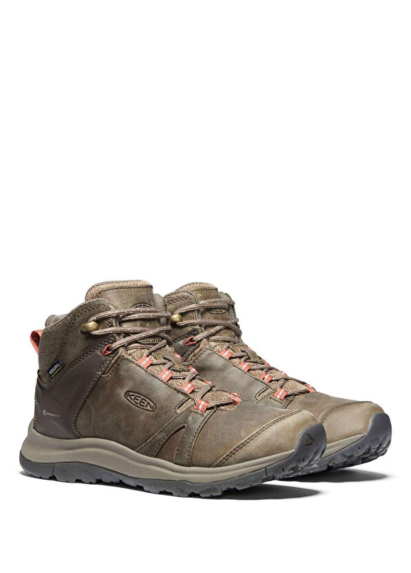 Keen Terradora II Leather Brindle Redwood Waterproof Women's Boots - 2