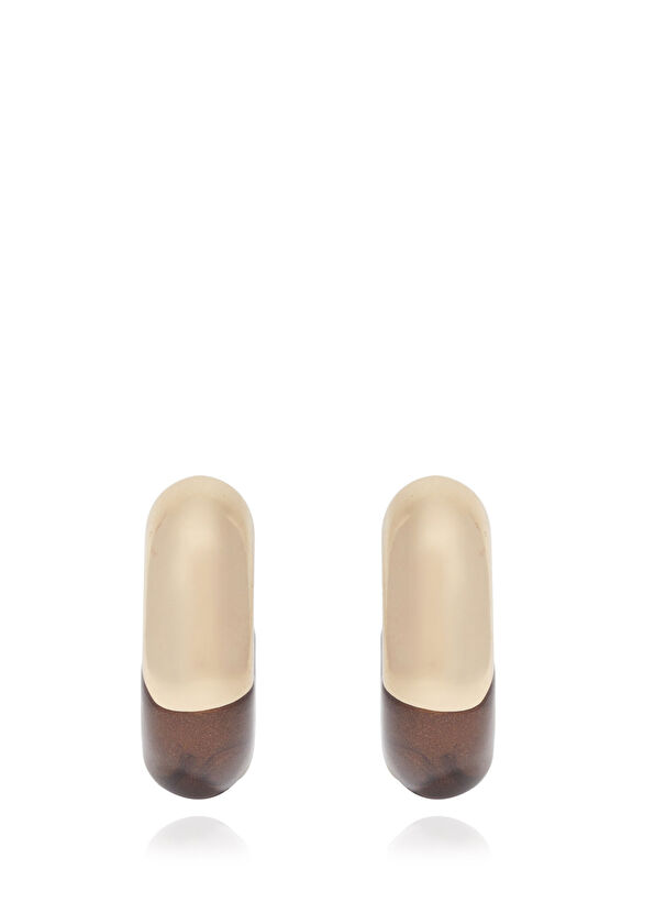 Beymen Club Gold Kahverengi Kadın Küpe - 2