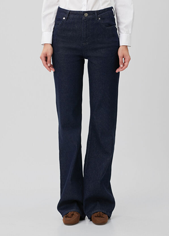 Beymen Club Navy Blue Flared Jeans - 2