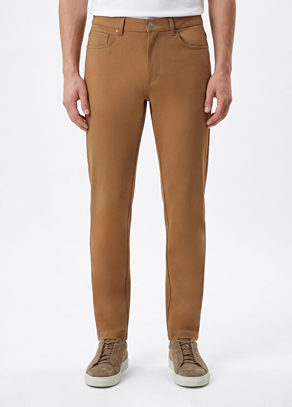 Beymen Club Regular Fit Deve Tüyü 5 Cep Örme Spor Pantolon - 2