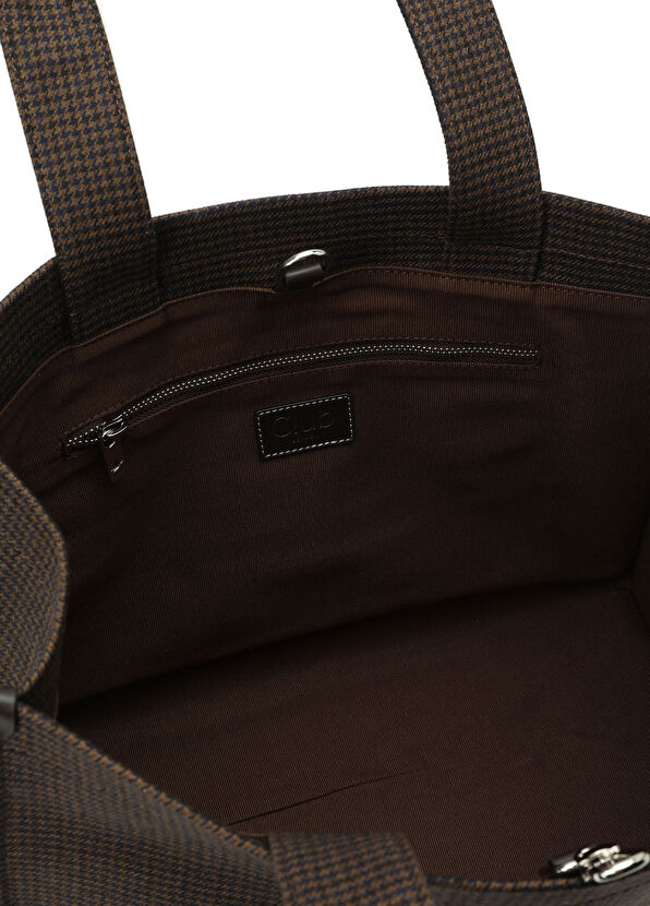Beymen Club Women's Shopping Bag With Brown Goose Logo - 4