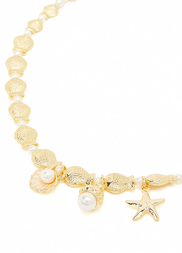 Beymen Club Silver Charm Fish Detailed Women's Necklace - 2