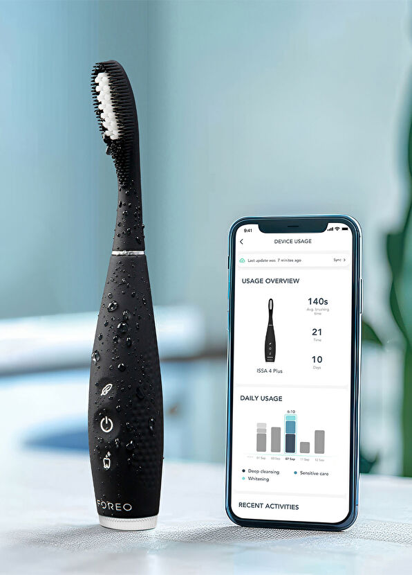 Foreo Issa 4 Plus Black Rechargeable Toothbrush - 4