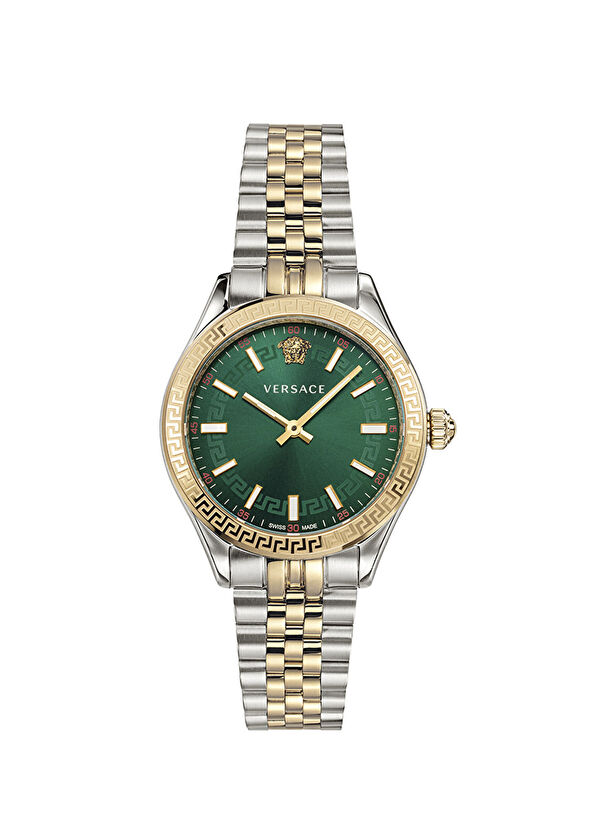 VRSCVEHU00420 Altın Rengi Metalik Gri Kadın Kol Saati - Görsel 2