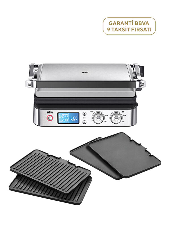 Braun Multigrill 9 Pro CG9043 Contact Grill and Toaster - 1