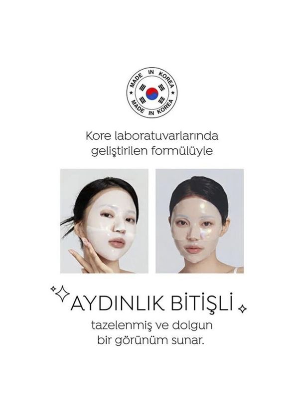 Dermal Seoul Face Cica Pantenol Hidrojel Eriyen Nemlendirici Kore Maskesi 10 x 34 gr - 3