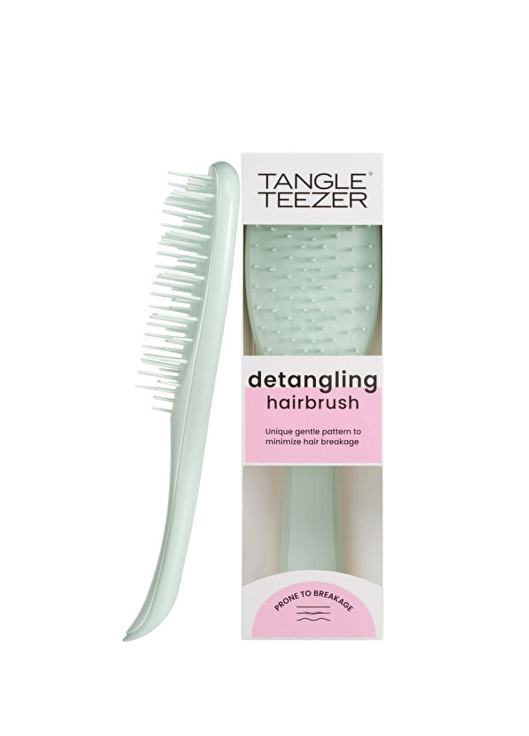 Tangle Teezer Tud Extra Gentle Eucalyptus Green Hair Brush - 1