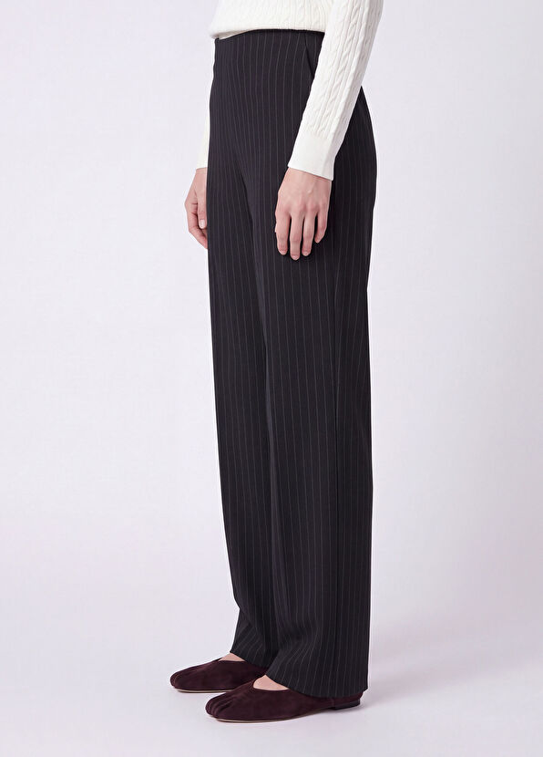 Beymen Club Navy Blue Striped Pants - 3