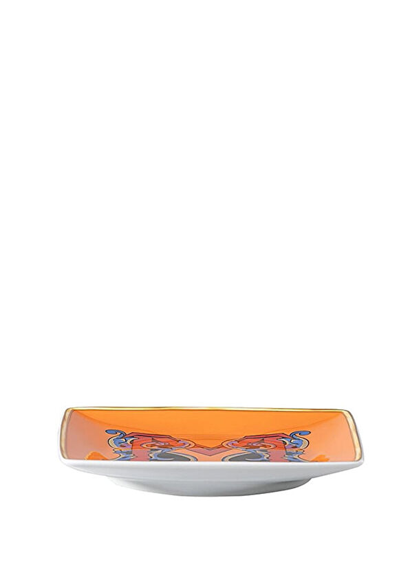 Versace Alphabet Porselen M Harfli Dekoratif Tabak 12 cm - 2