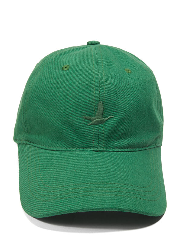 Beymen Club Green Logo Embroidered Men's Hat - 2
