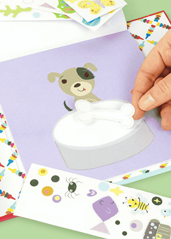 Tiger Tribe Animals Coloring Set - 4