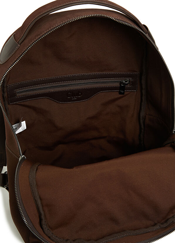 Beymen Club Kahverengi Erkek Süet Sırt Çantası - 4