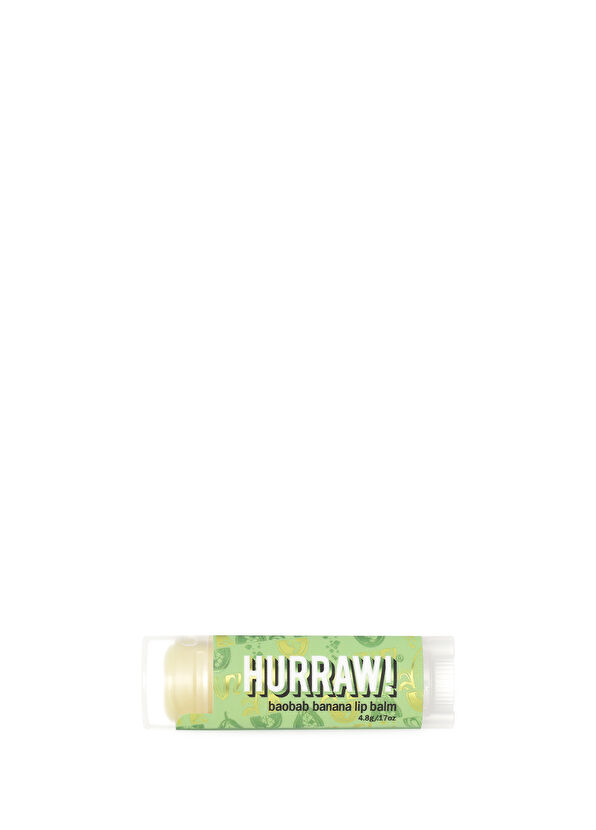 Hurraw Vegan Baobab Banana Lip Muz Aromalı Balm - 1