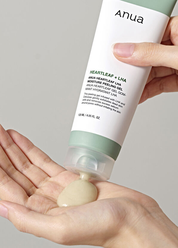 Anua Heartleaf LHA Moisture Anti-Large Pore and Lump Gentle Acid Peeling Gel 120 ml - 2