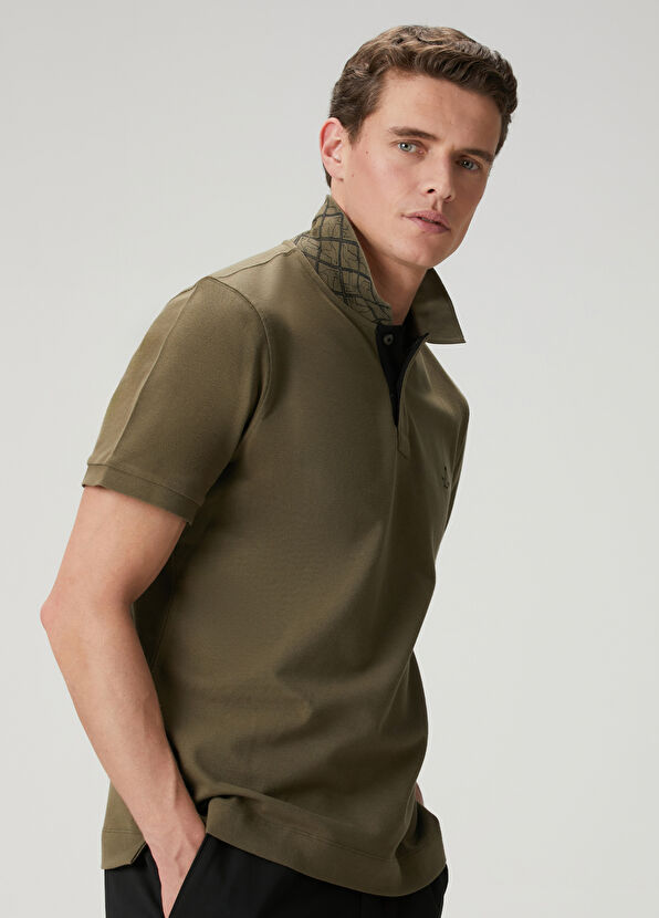 Beymen Club Comfort Fit Haki Polo Yaka T-shirt - 2