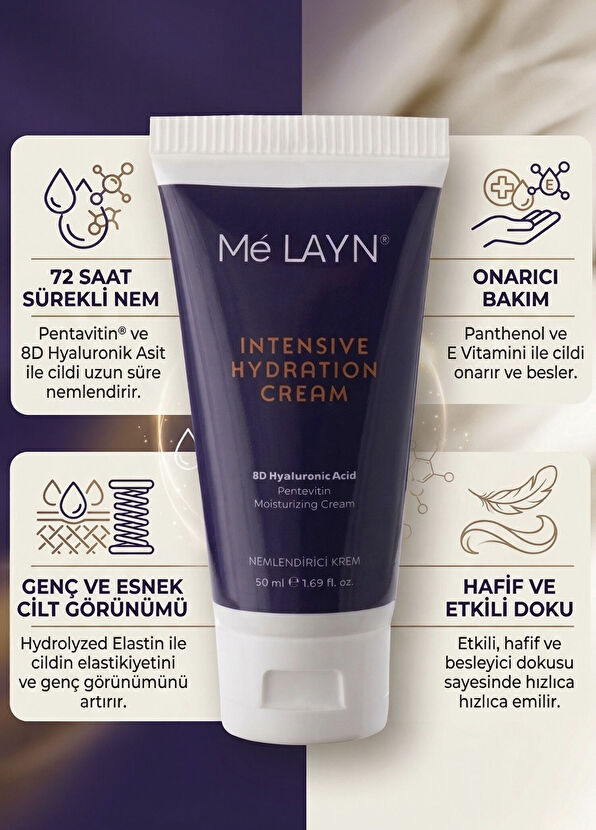 Melayn Intensive Hydration Moisturizing Cream 50 ml - 3