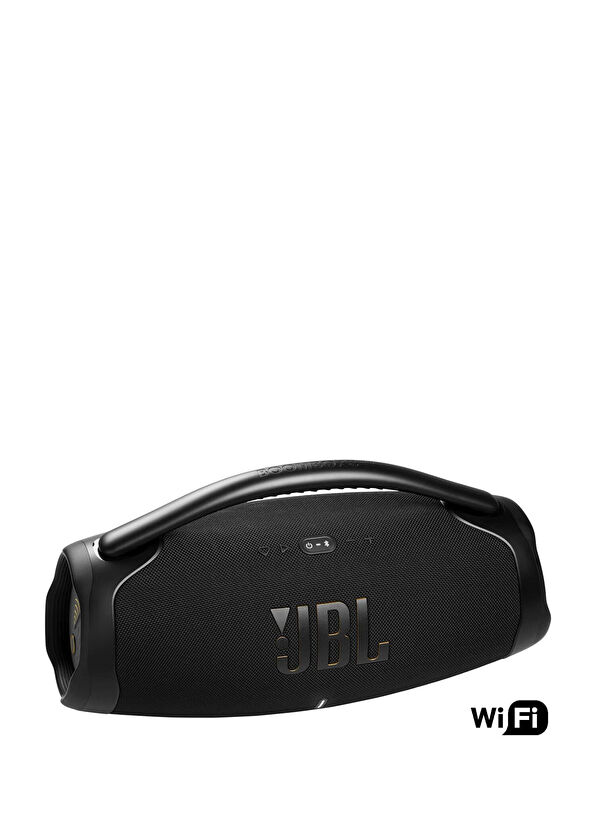 JBL Boombox 3 WiFi Bluetooth IP67 Suya Dayanıklı 24 Saat Pil Ömrü Parti Modu Siyah Hoparlör - 2