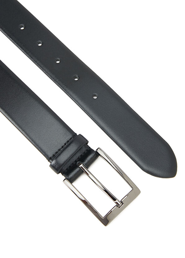 Beymen Club Siyah Erkek Deri Kemer - 2