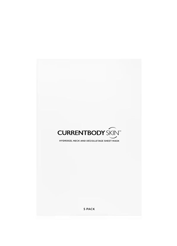Currentbody Skin Hydrogel Neck & Décolletage Mask 5 Pack - 1