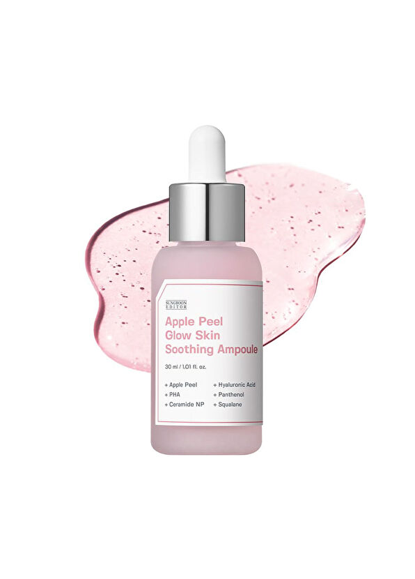 Sungboon Editor Apple Peel Glow Skin Soothing Ampoule Cilt Dokusu ve Gözenek İçin Yatıştırıcı Cilt Serumu 30 ml - 4