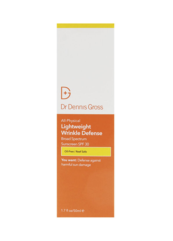 Dr. Dennis Gross All Physical Lightweight Wrinkle Defense Broad Spectrum Sunscreen SPF30 Güneş Kremi 50 ml - 2