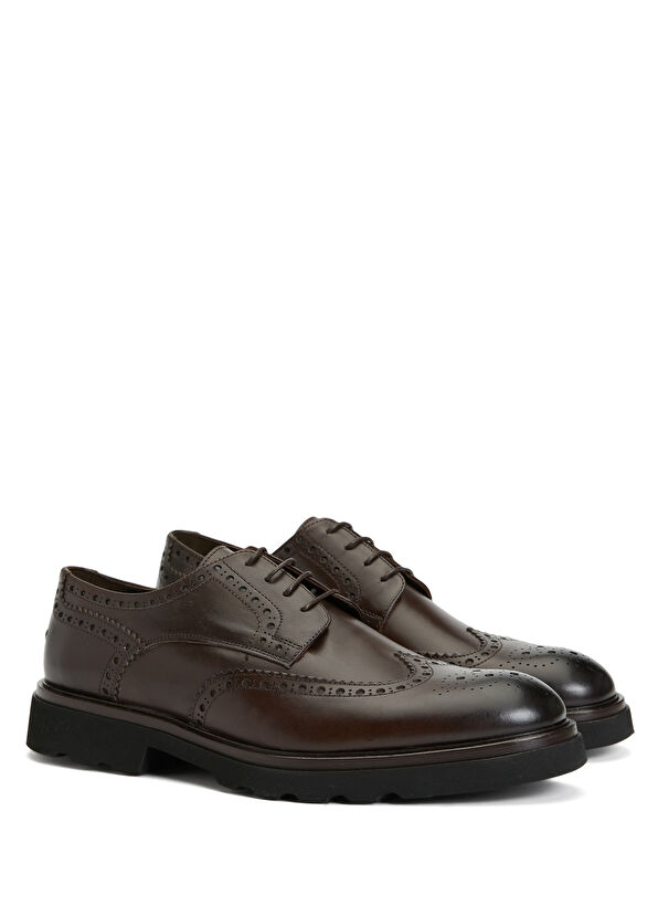 Beymen Club Brown Men's Leather Shoes - 2